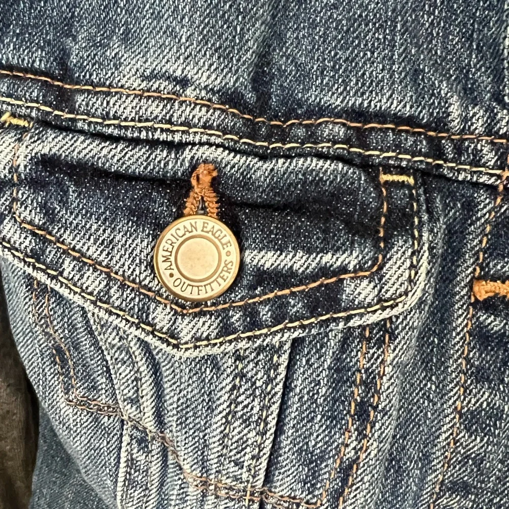 AMERICAN EAGLE OUTFITTERS Jean jacket with hood - Picture 2 of 5